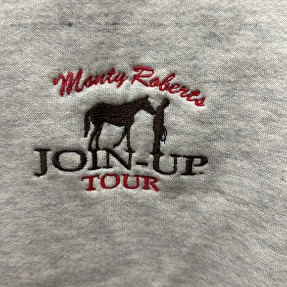 RARE. Monty RobertS  Join Up Tour 1/4 zip. XL. - Picture 10 of 10